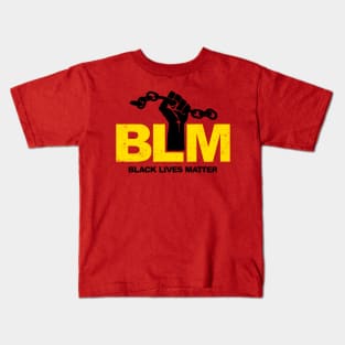 Black Lives Matter 1 (for Red Shirts) Kids T-Shirt